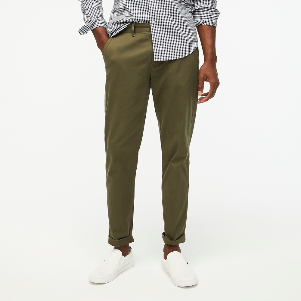 j.crew straight-fit flex pant🫒